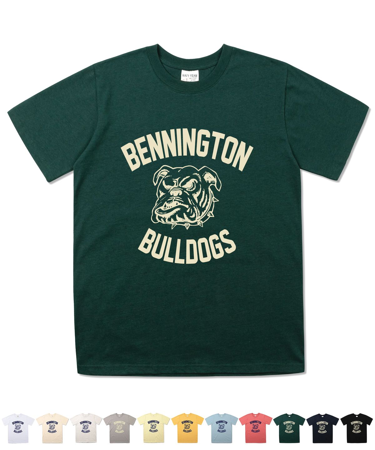 네이비팀(NAVYTEAM) NTV-BENNINGTON BD SHORT SLEEVE