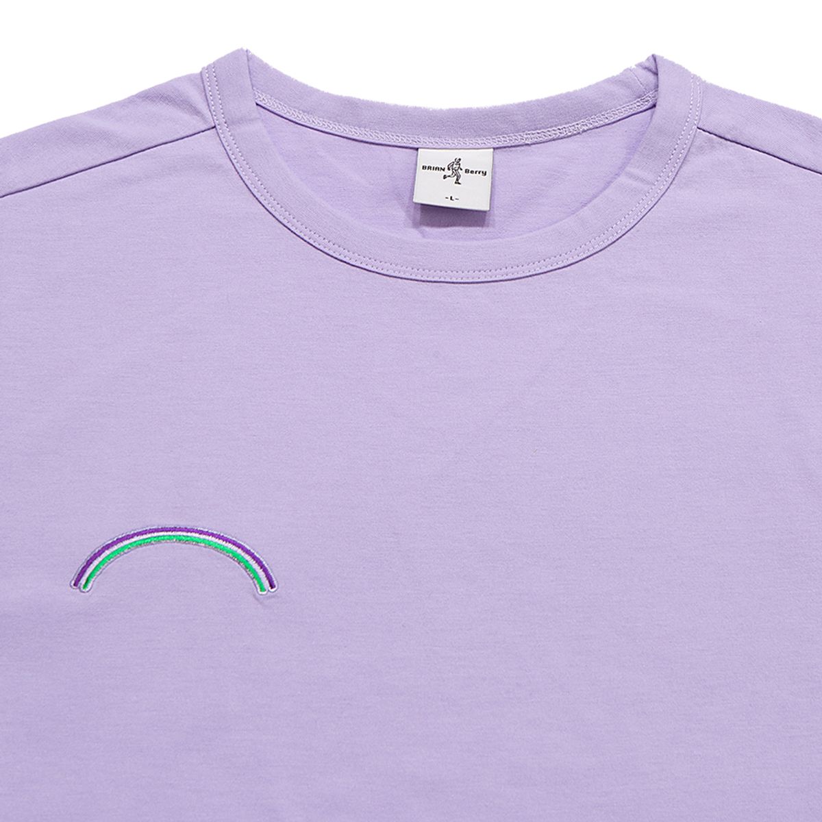 브라이언베리(BRIAN BERRY) OLGA HALF TEE_LAVENDER