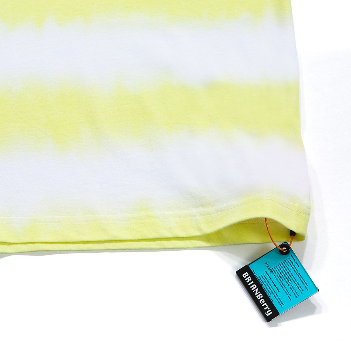 브라이언베리(BRIAN BERRY) NARA HALF TEE_LIGHT YELLOW