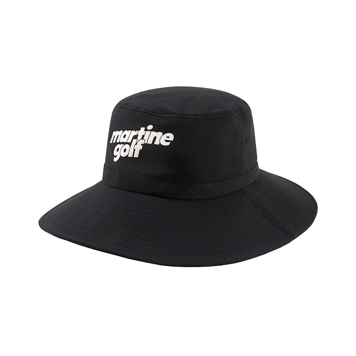 마틴골프(MARTINE GOLF) Martine Wide Bucket Hat_Black