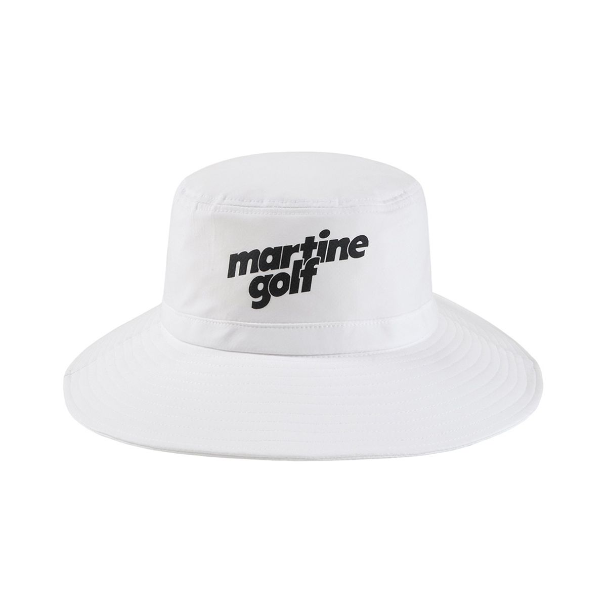 마틴골프(MARTINE GOLF) Martine Wide Bucket Hat_White