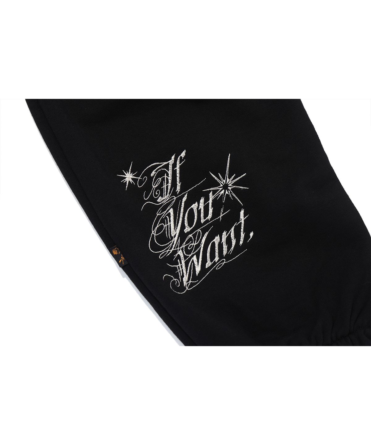 이퓨원트(IFYOUWANT) DIA balloon joger sweatpants black