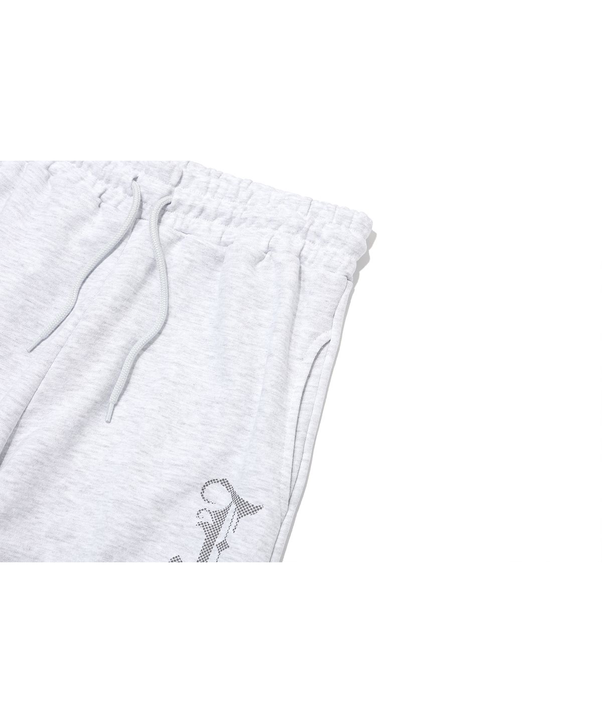 이퓨원트(IFYOUWANT) DIA balloon joger sweatpants whitegray