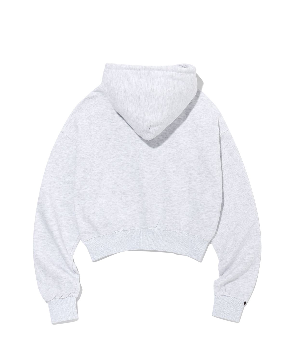 이퓨원트(IFYOUWANT) 2 WAY CROP HOOD ZIPUP whitegray