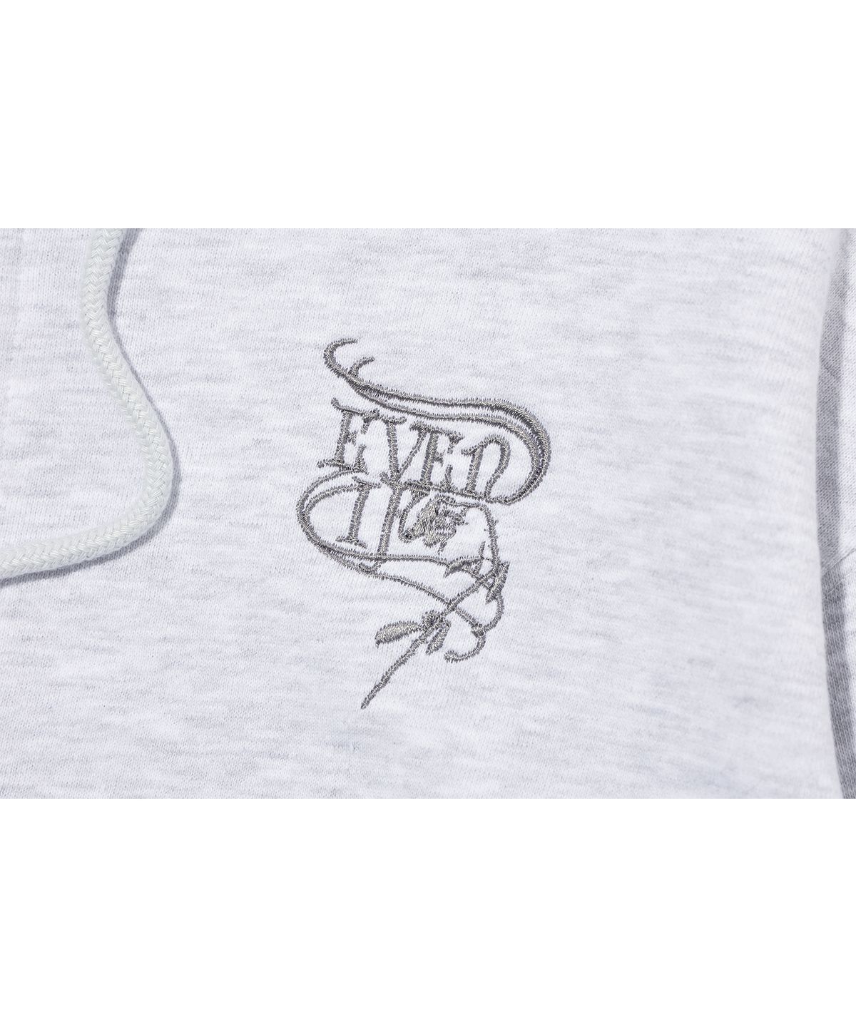 이퓨원트(IFYOUWANT) 2 WAY CROP HOOD ZIPUP whitegray