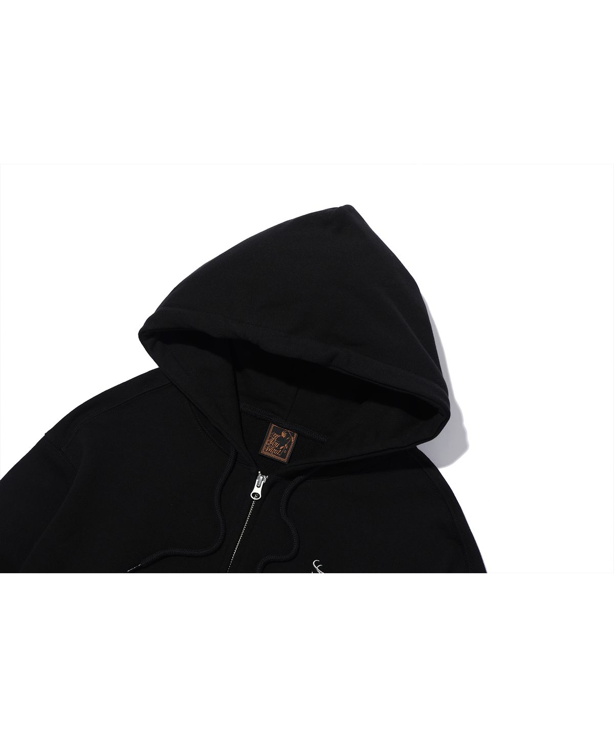 이퓨원트(IFYOUWANT) 2 WAY CROP HOOD ZIPUP black