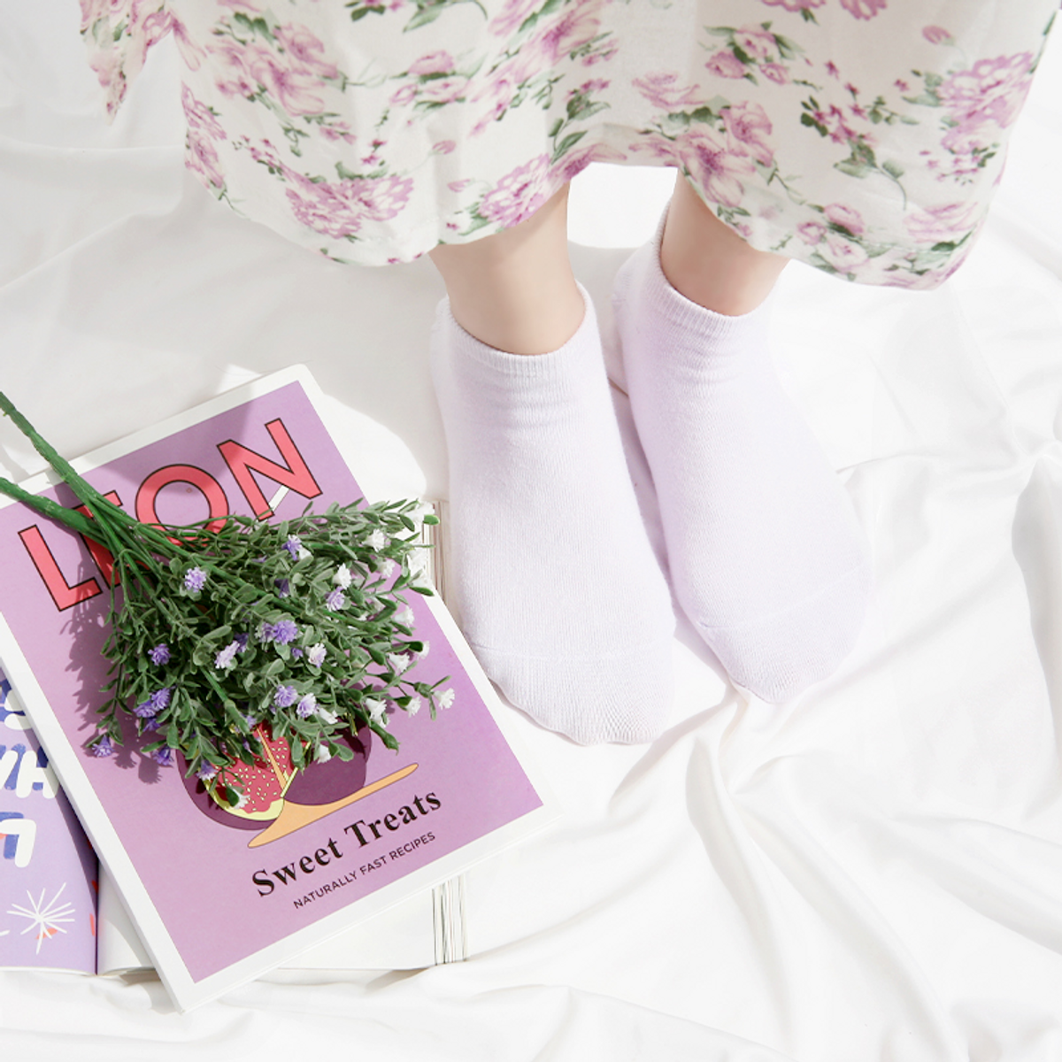 삭스에이(SOCKSA) [7PACK] SOXA  시그니처168N 무지 넌슬립 스니커즈 앵클삭스