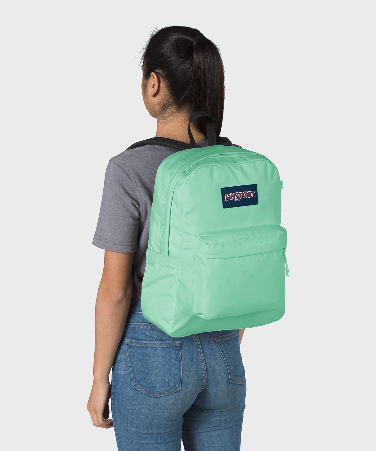 잔스포츠(JANSPORT) 슈퍼브레이크 플러스 랩탑 MINT CHIP