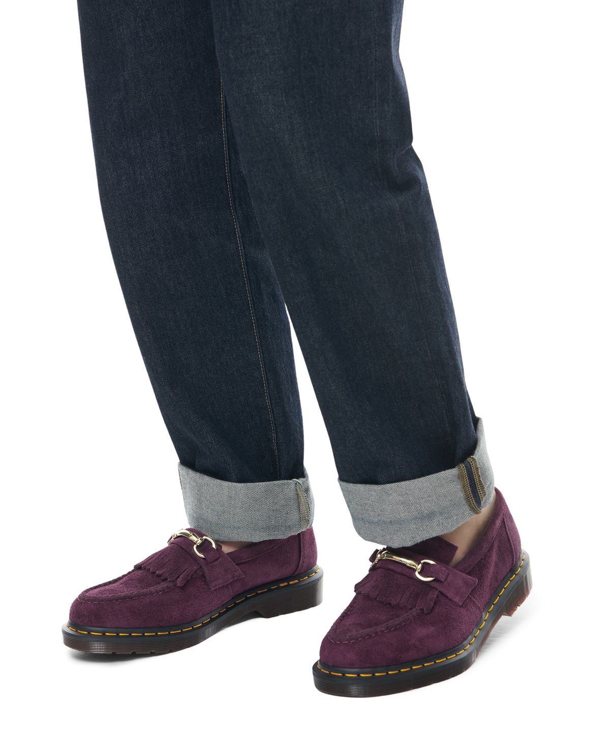 닥터마틴(DR.MARTENS) 아카이브 스내플 로퍼 스웨이드 플럼 / 27425539