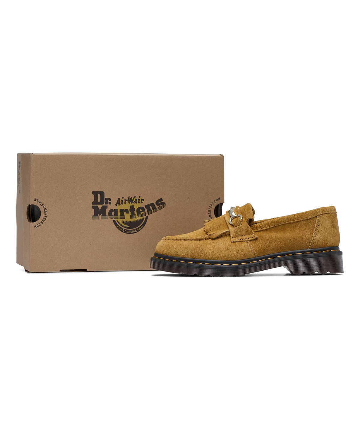 닥터마틴(DR.MARTENS) 아카이브 스내플 로퍼 스웨이드 라이트 탄 / 27425213
