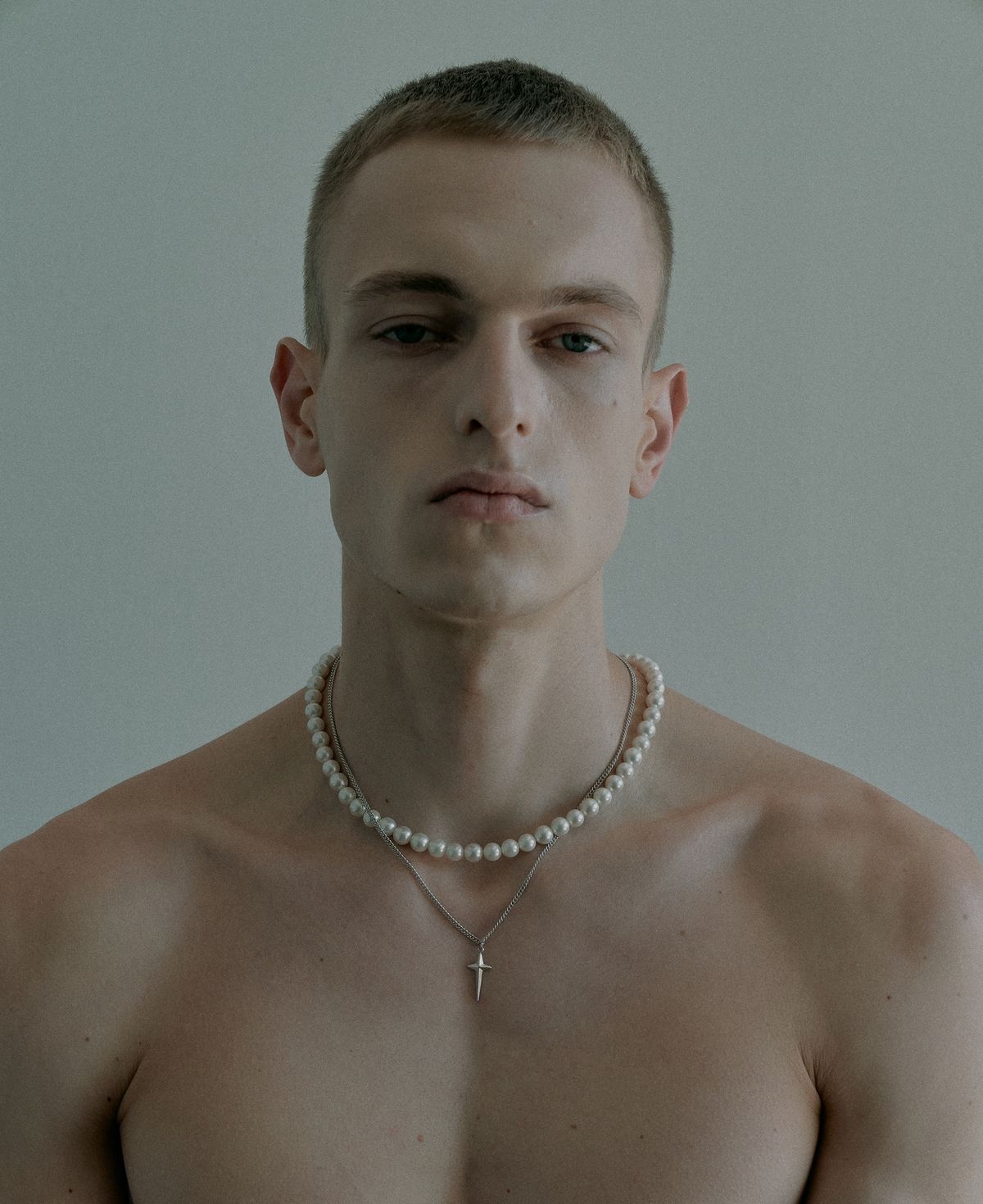 에이지47(AG47) B.W.P Necklace-05 Cross Pendent