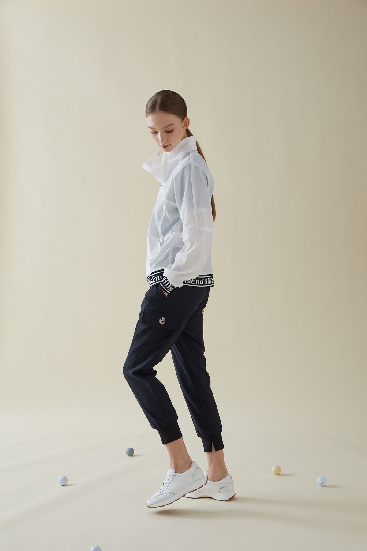 힐스엔드(HILLSEND) 카고 조거 팬츠(BLK)
