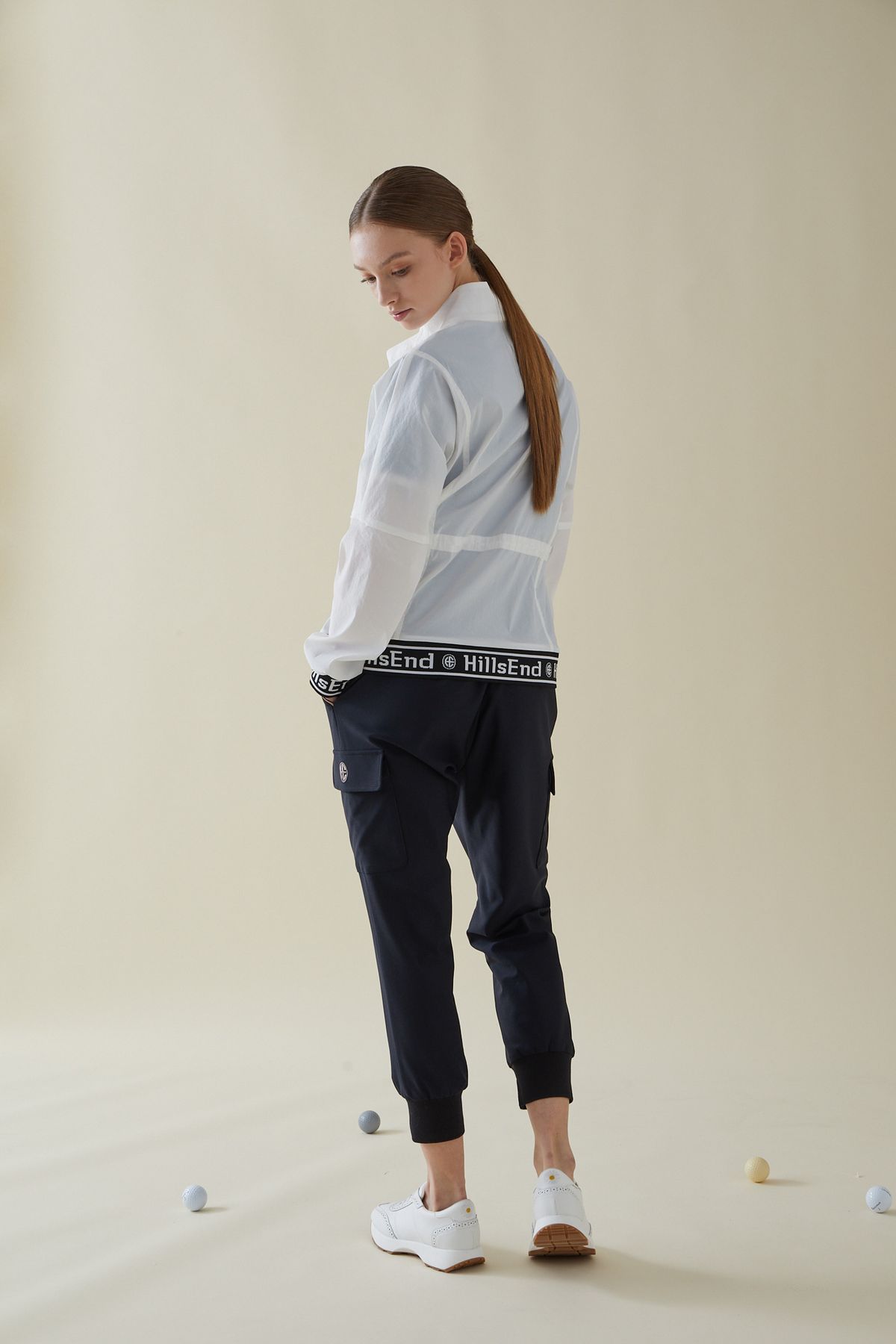 힐스엔드(HILLSEND) 카고 조거 팬츠(BLK)