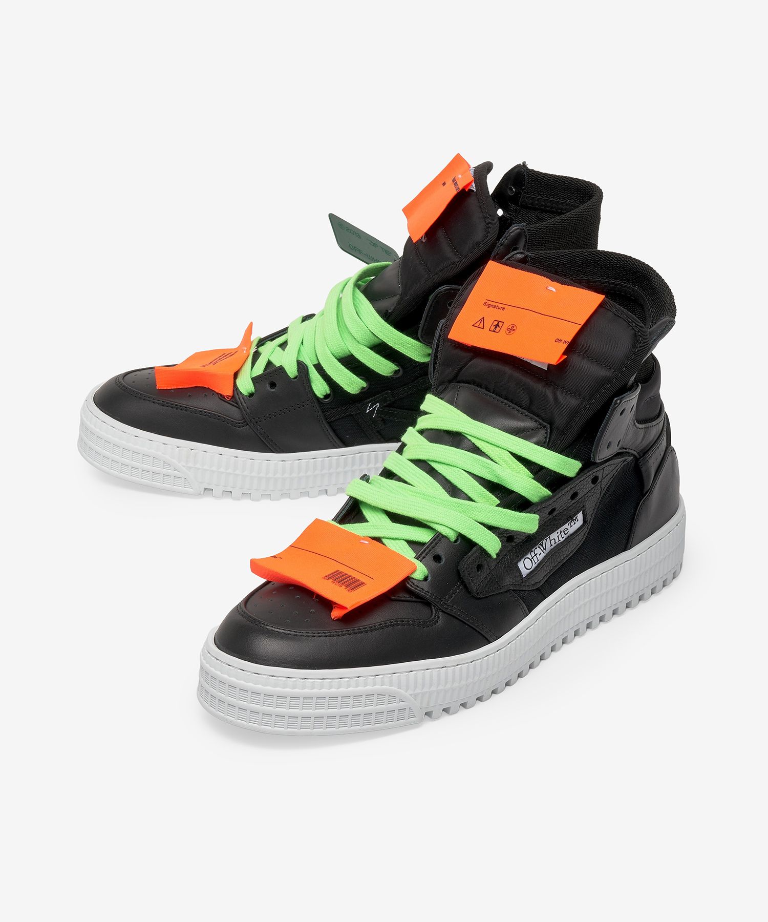 MUSINSA | Off White Men's Offcoat 3.0 High Top Sneakers