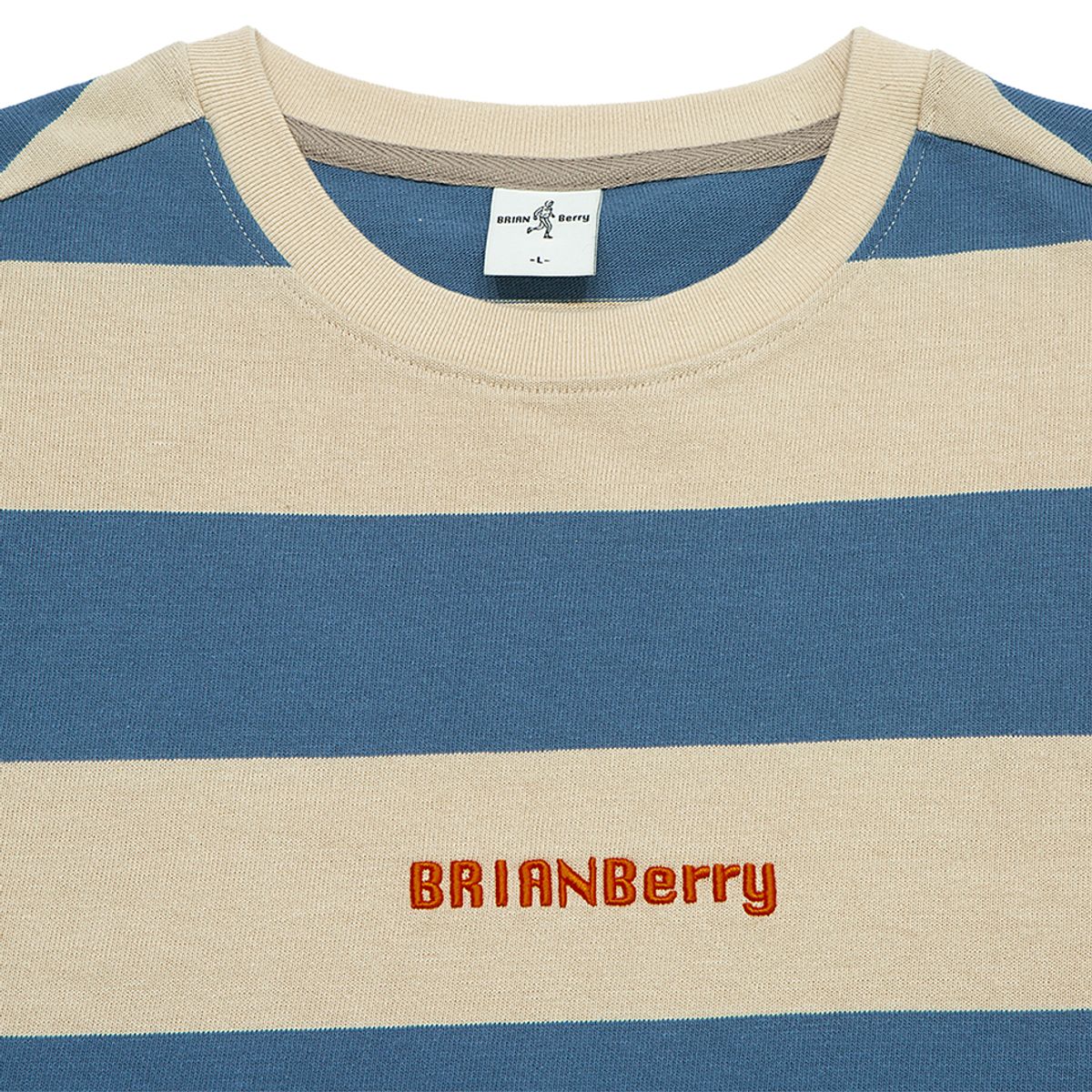 브라이언베리(BRIAN BERRY) ROSIE HALF TEE_BLUE