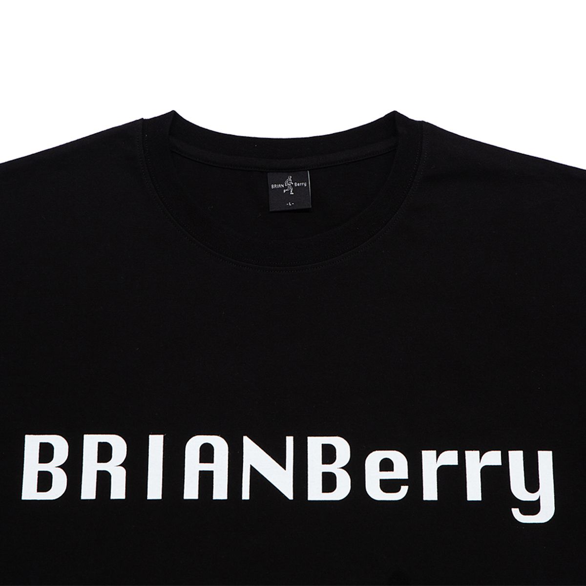 브라이언베리(BRIAN BERRY) NAGISA LOGO TEE_BLACK