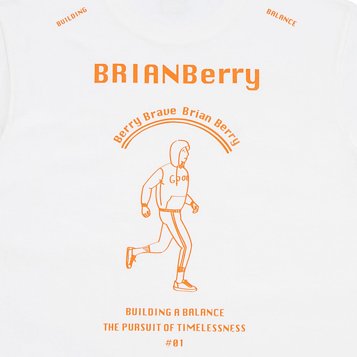 브라이언베리(BRIAN BERRY) SIRENA ROUND TEE_WHITE