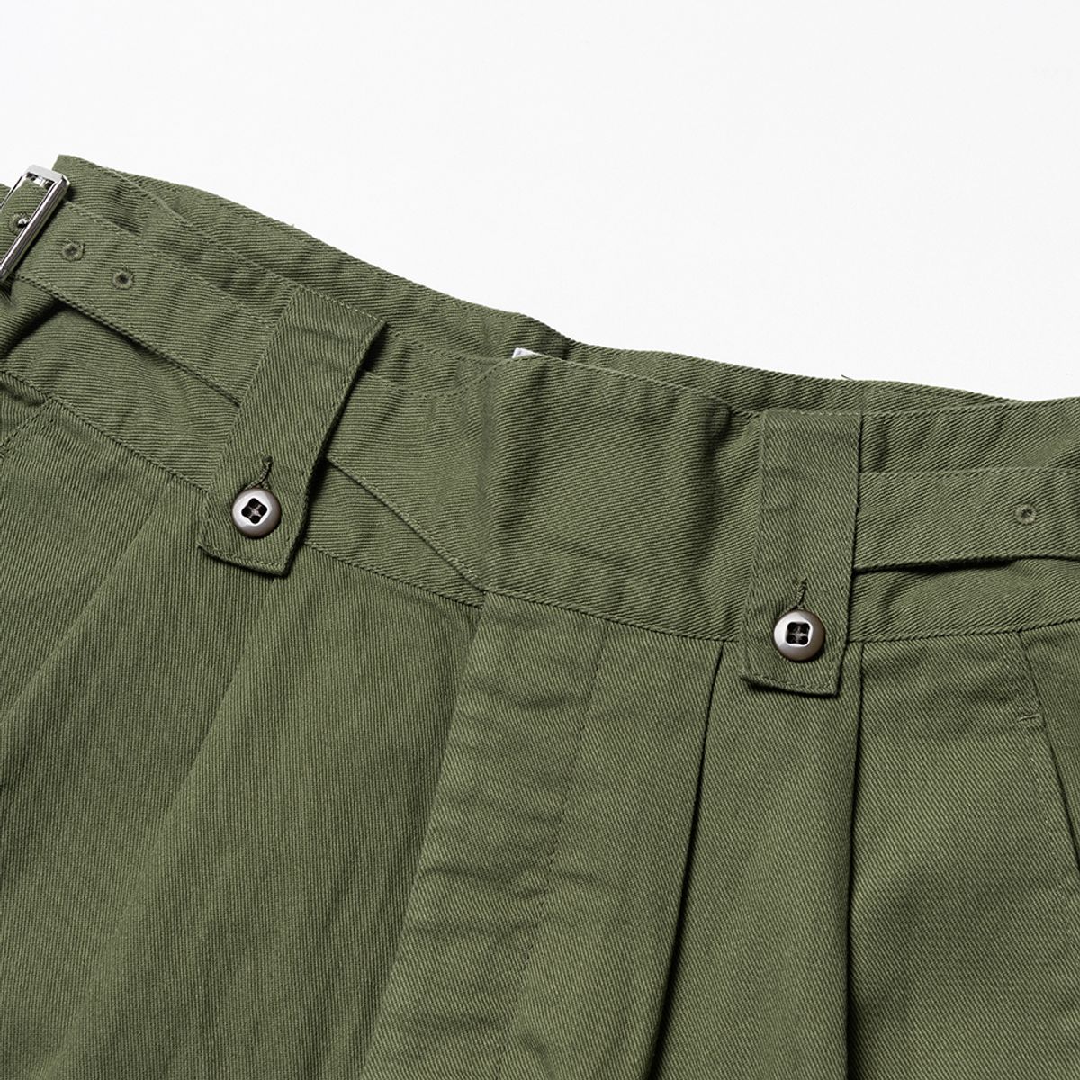 와이엠씨엘케이와이(YMCL KY) Australian 1960s Gurkha Short Pants - Olive