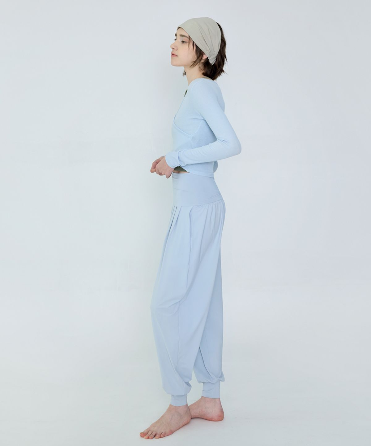 데비웨어(DEVIWEAR) 발레르 하렘팬츠 DEVI-B0041-스카이