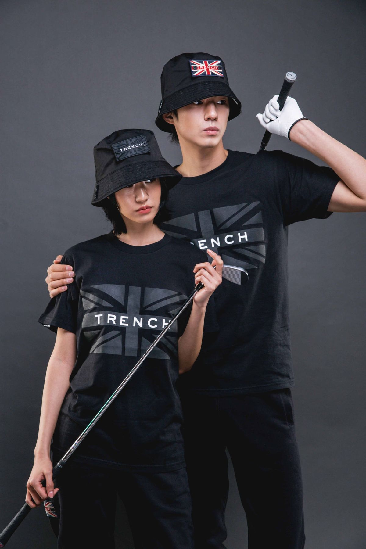 트렌치런던(TRENCH LONDON) 오가닉 코튼 트렌치 런던 플래그 티-셔트