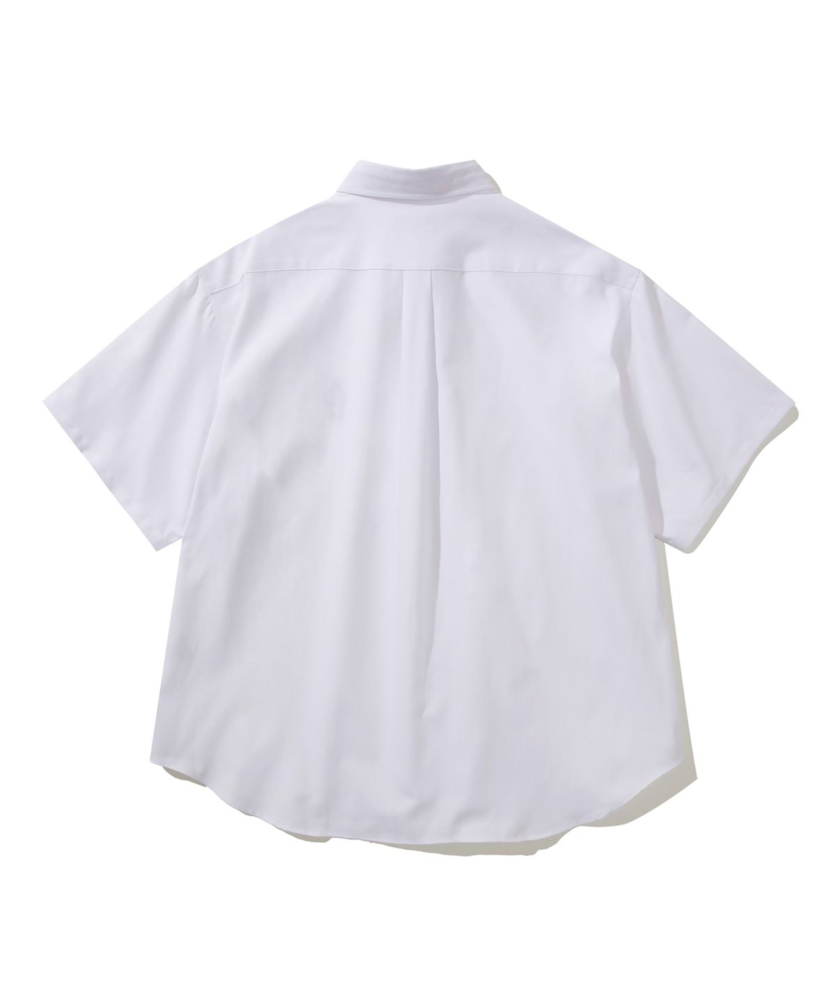 예일(YALE) EMBROIDERY DAN BIG OXFORD SS SHIRT WHITE