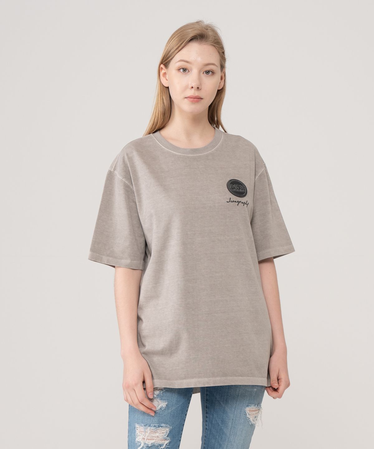 아이코노그라피(ICONOGRAPHY) PIGMENT EMBLEM SILICONE VOLUME PRINT OTB