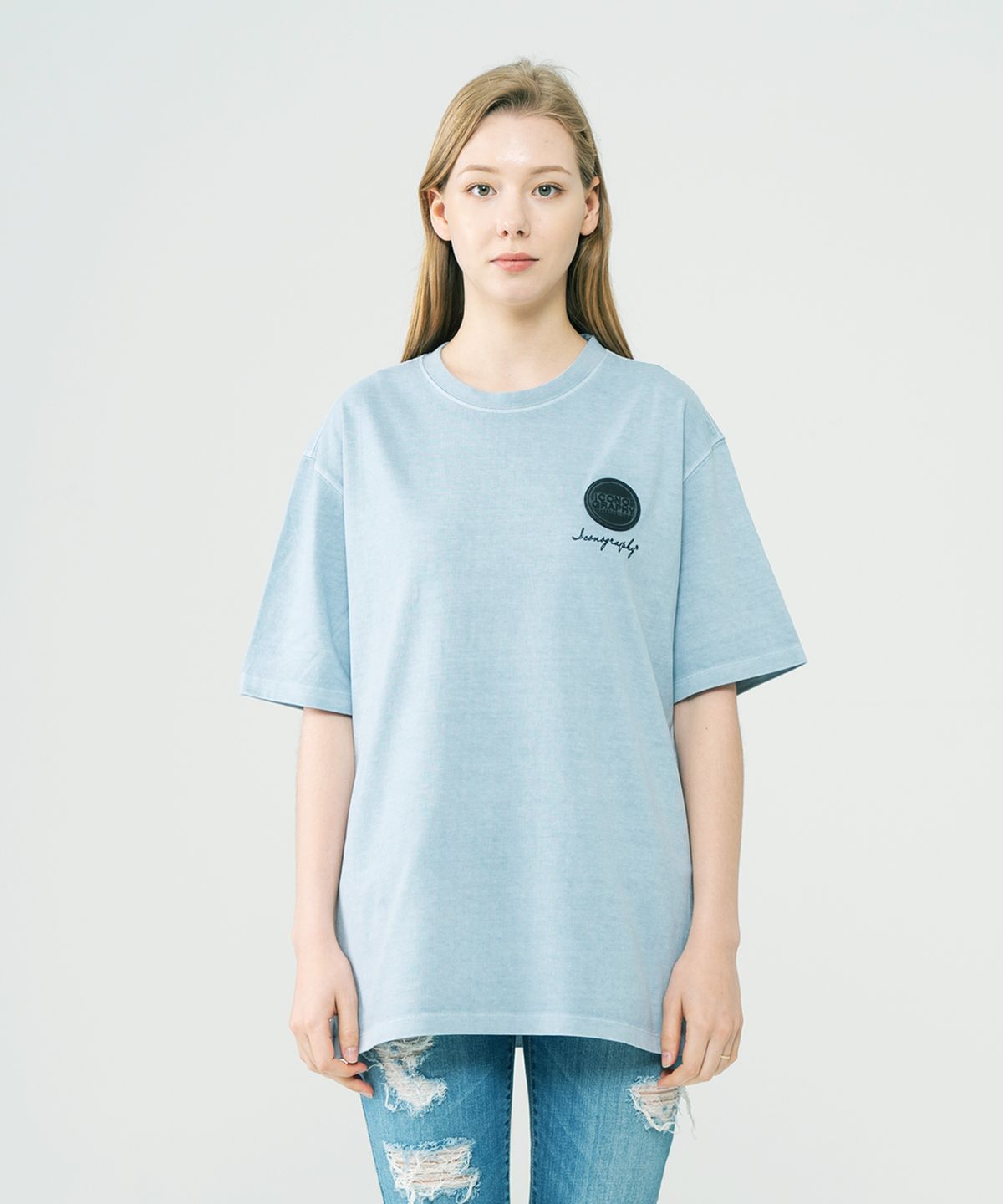 아이코노그라피(ICONOGRAPHY) PIGMENT EMBLEM SILICONE VOLUME PRINT RSBL