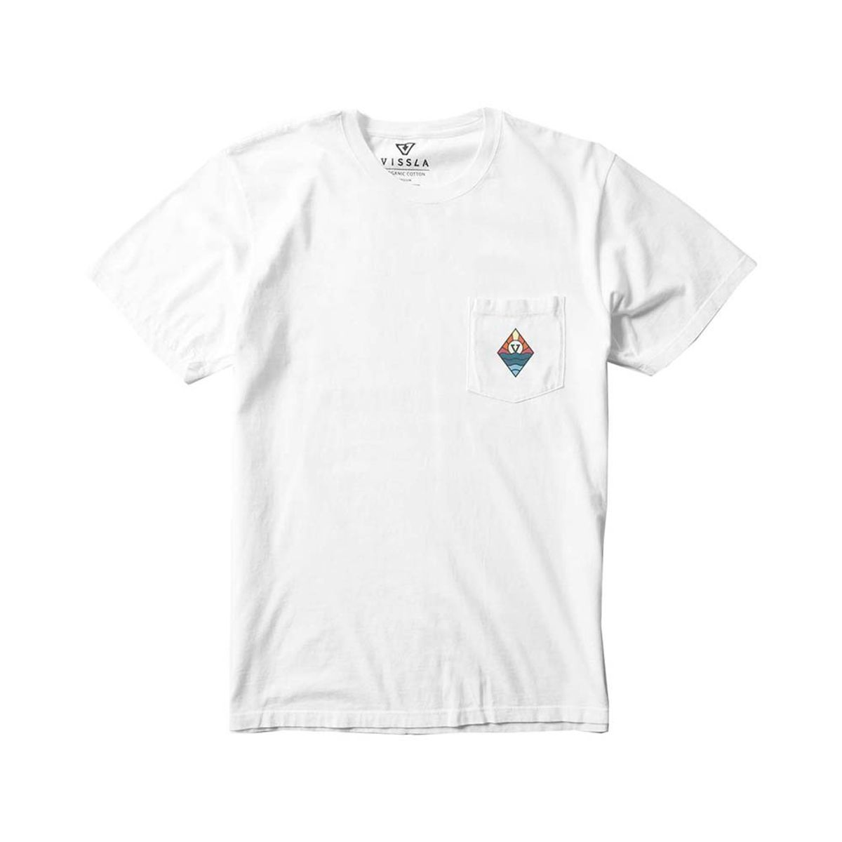 비슬라(VISSLA) So Glassy PKT Tee-WHT