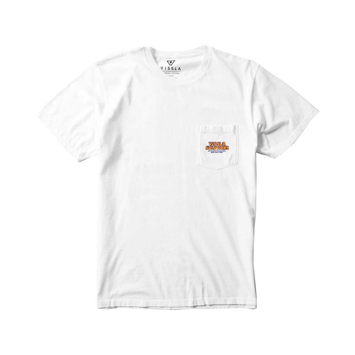 비슬라(VISSLA) Solutions PKT Tee-WHT