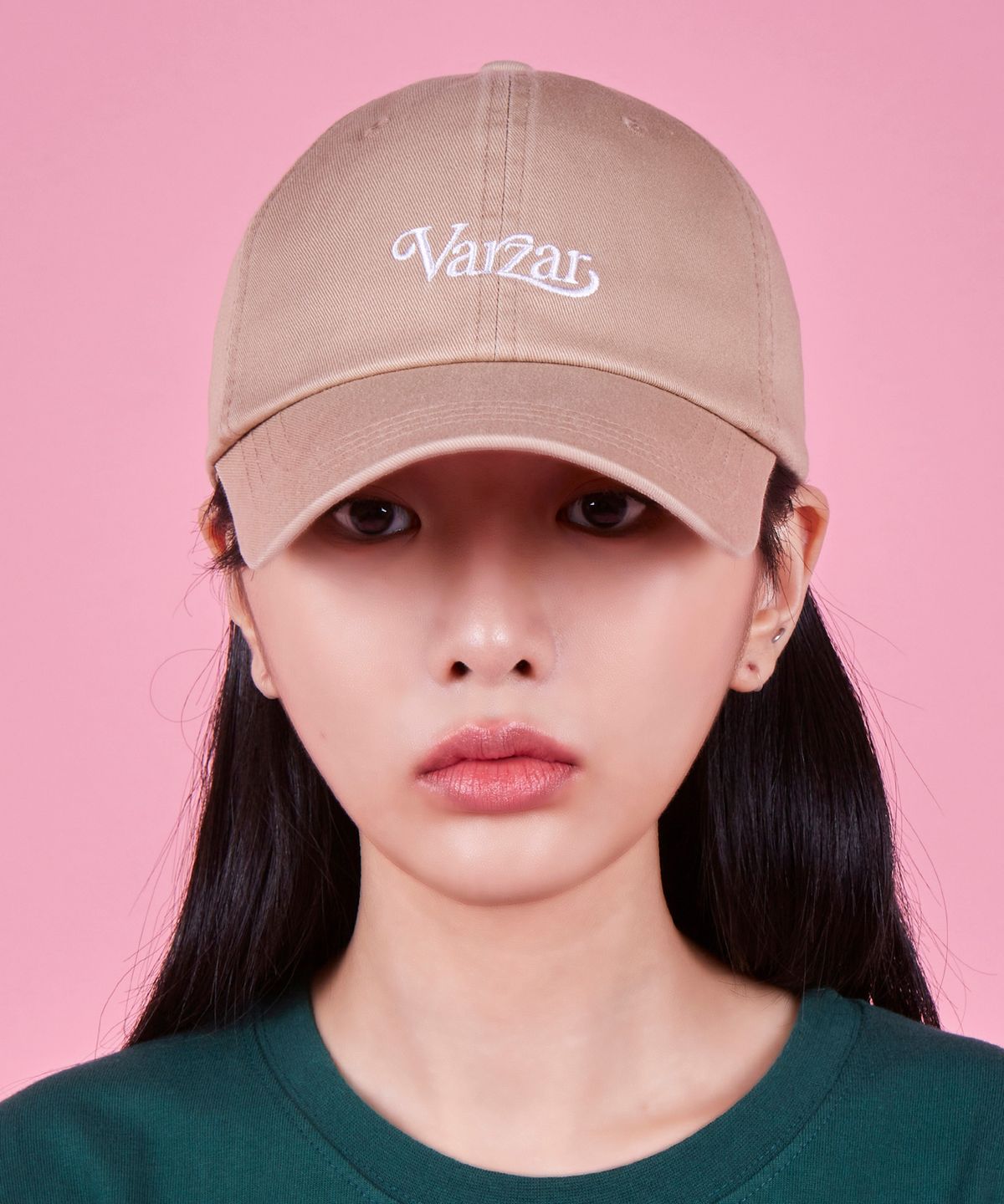 바잘(VARZAR) 리프 바잘 오버핏 볼캡 (4color)