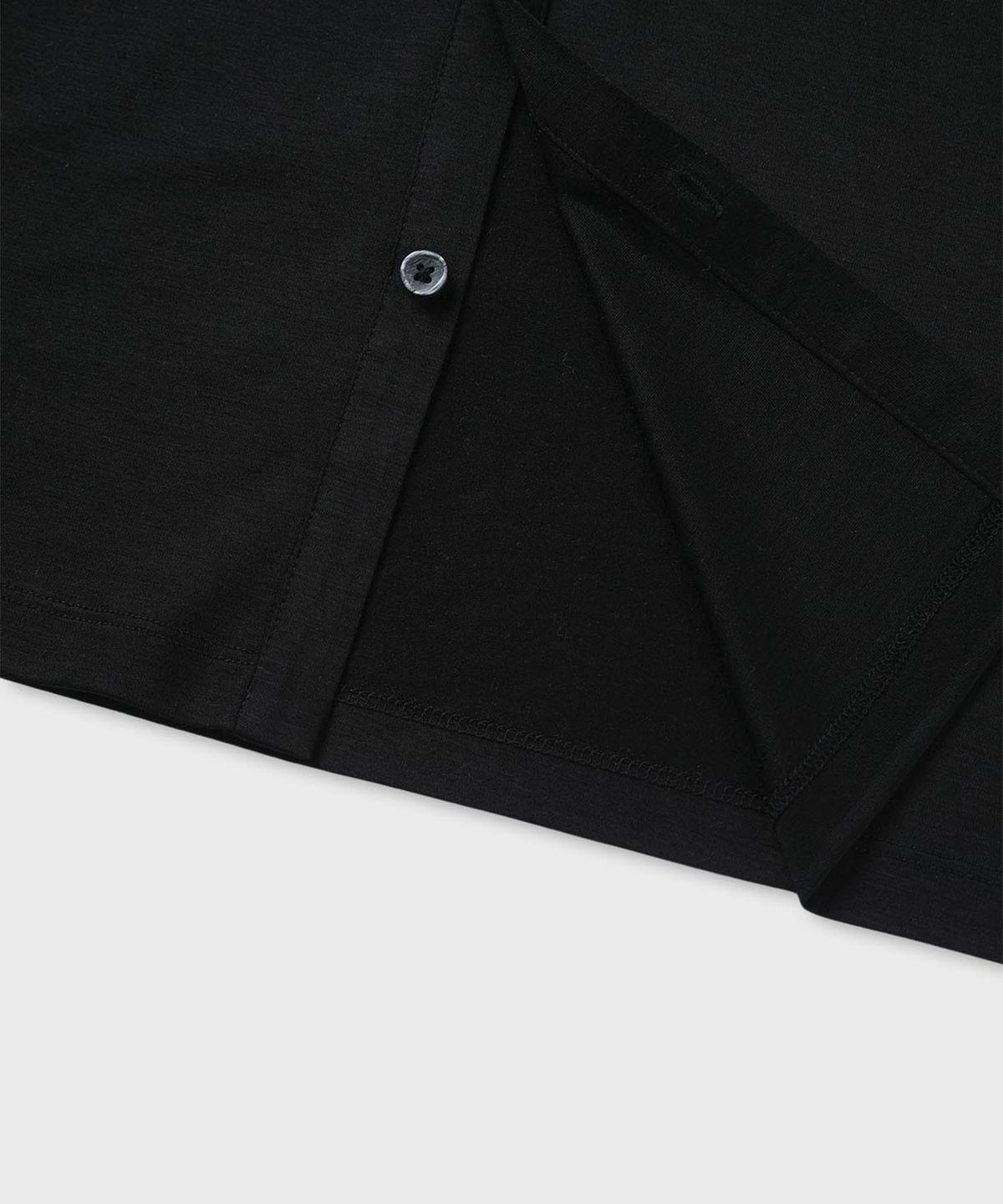 빠니깔레(PANICALE) 실크 텍스처 슬림핏 셔츠 2COLOR