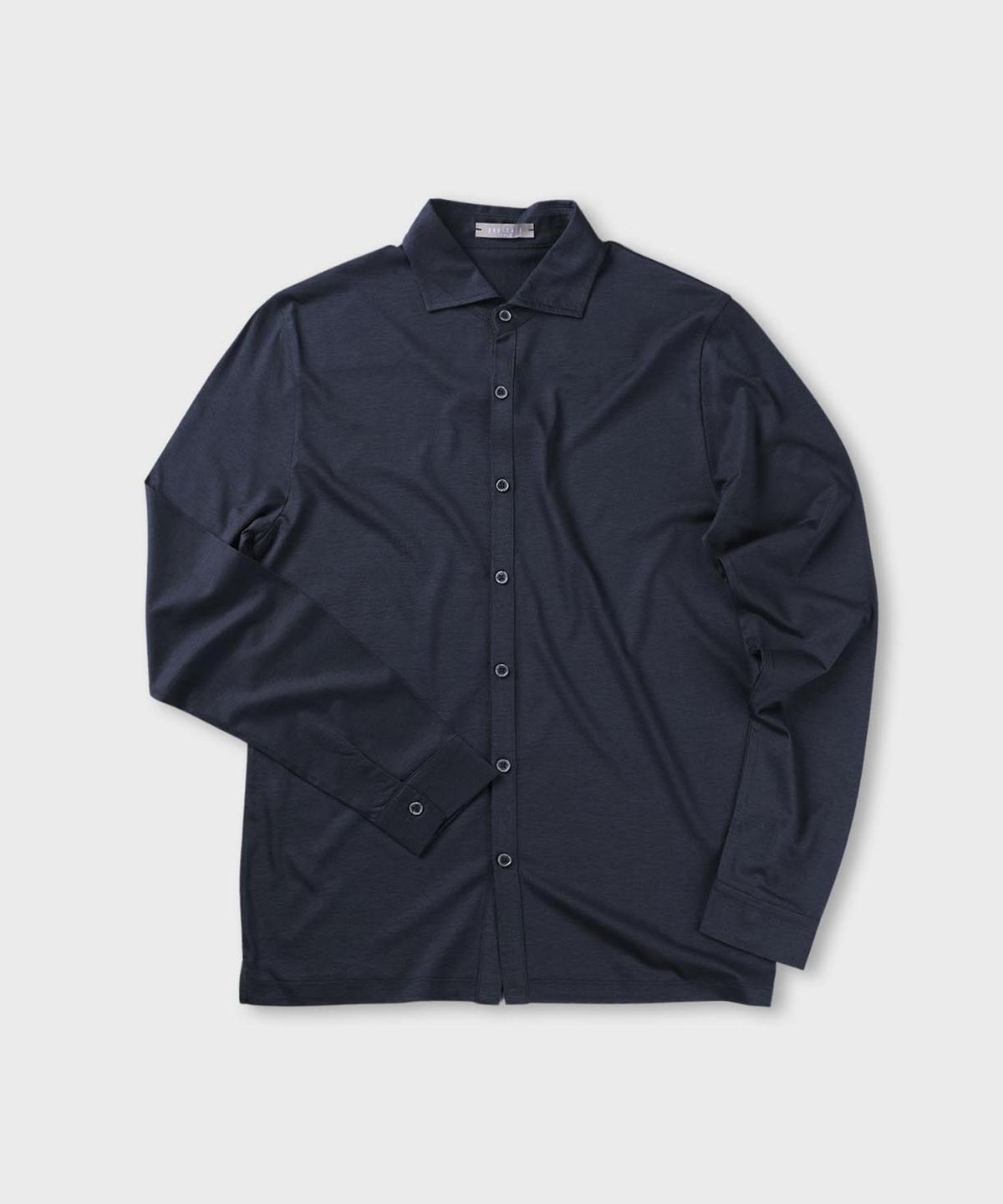 빠니깔레(PANICALE) 실크 텍스처 슬림핏 셔츠 2COLOR