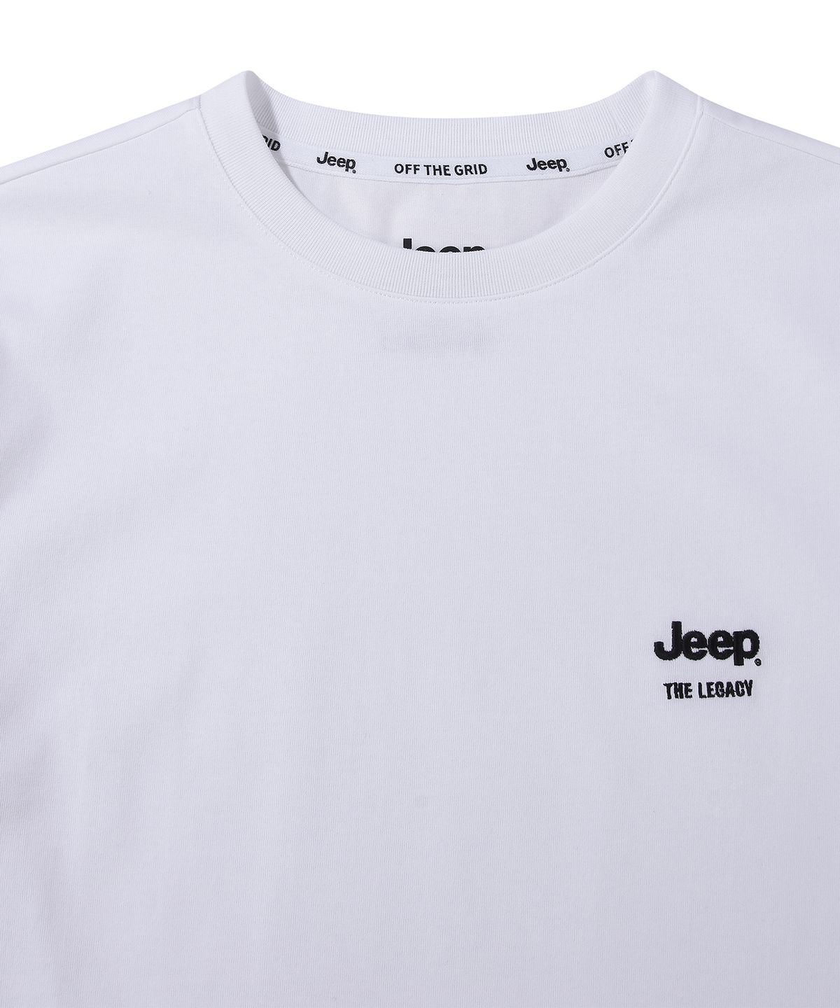 지프(JEEP) [2PACK] 190g 싱글 더 레거시 반팔 티셔츠 (JR5TSU153BK)