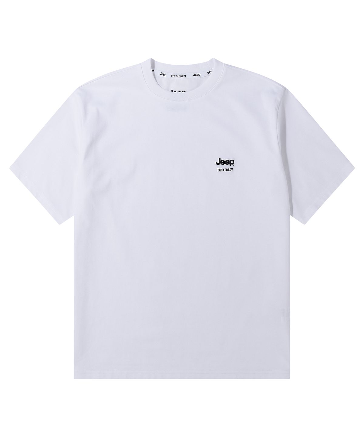 지프(JEEP) [2PACK] 190g 싱글 더 레거시 반팔 티셔츠 (JR5TSU153BK)