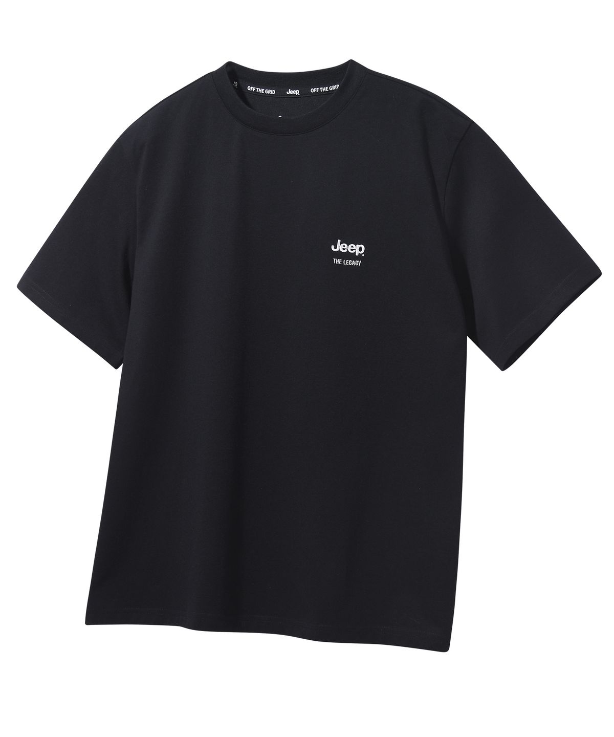 지프(JEEP) [2PACK] 190g 싱글 더 레거시 반팔 티셔츠 (JR5TSU153BK)