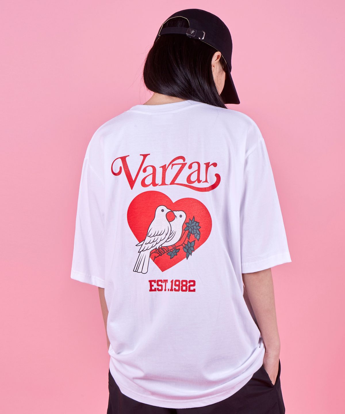 바잘(VARZAR) 도브 반팔 티셔츠 (2color)