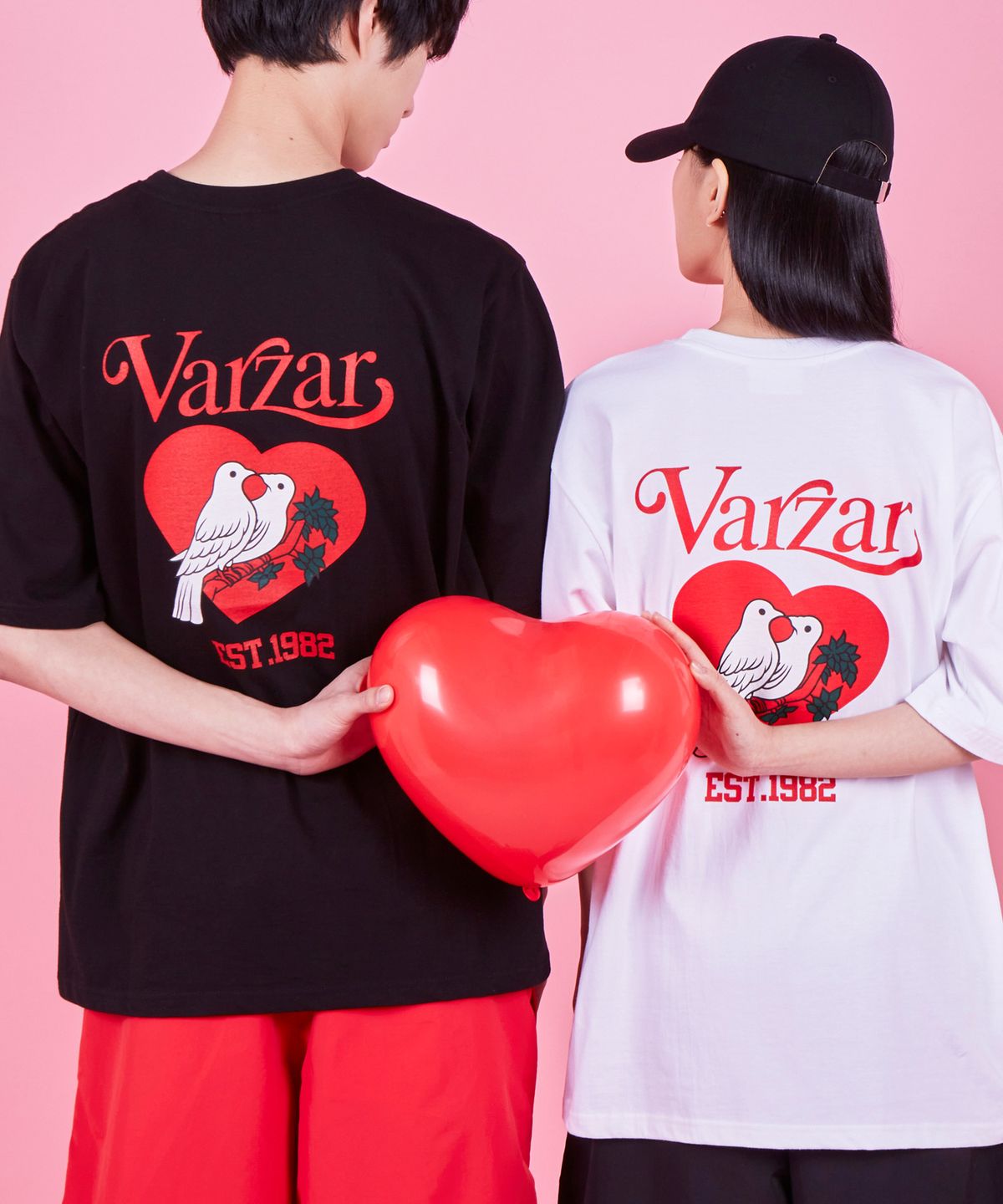 바잘(VARZAR) 도브 반팔 티셔츠 (2color)