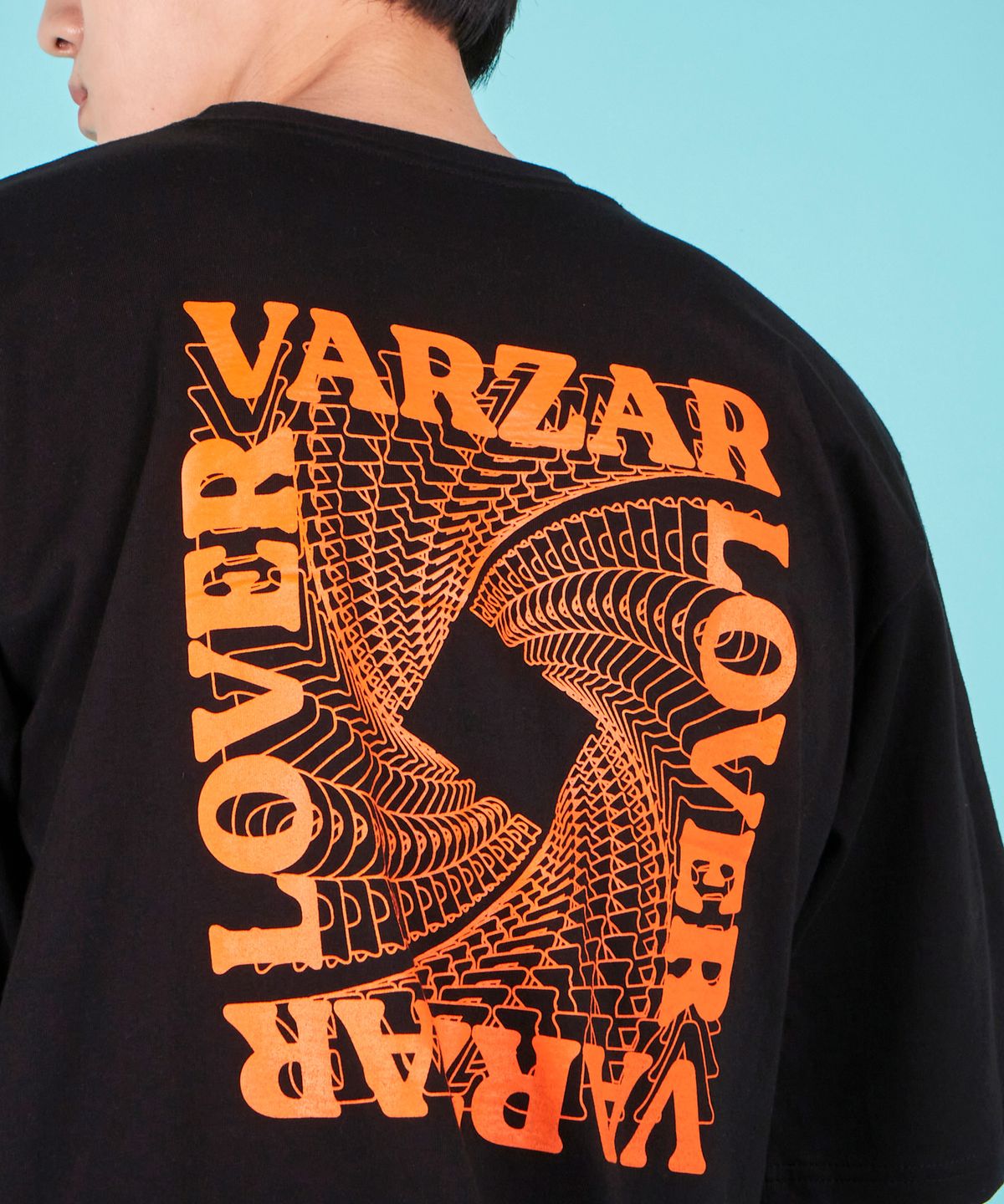 바잘(VARZAR) VZ 러버 반팔 티셔츠 (2color)