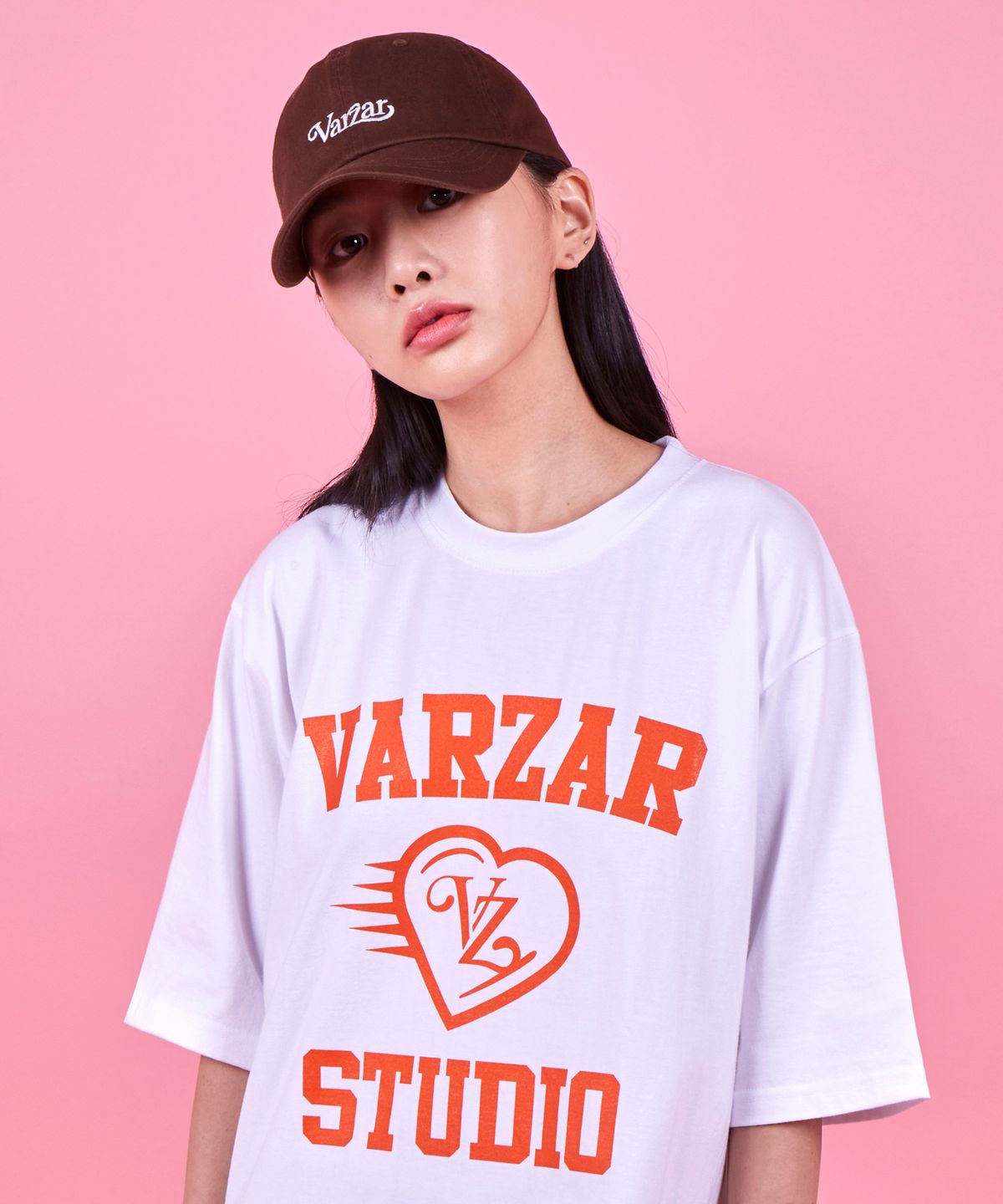 바잘(VARZAR) VZ 스튜디오 반팔 티셔츠 (4color)