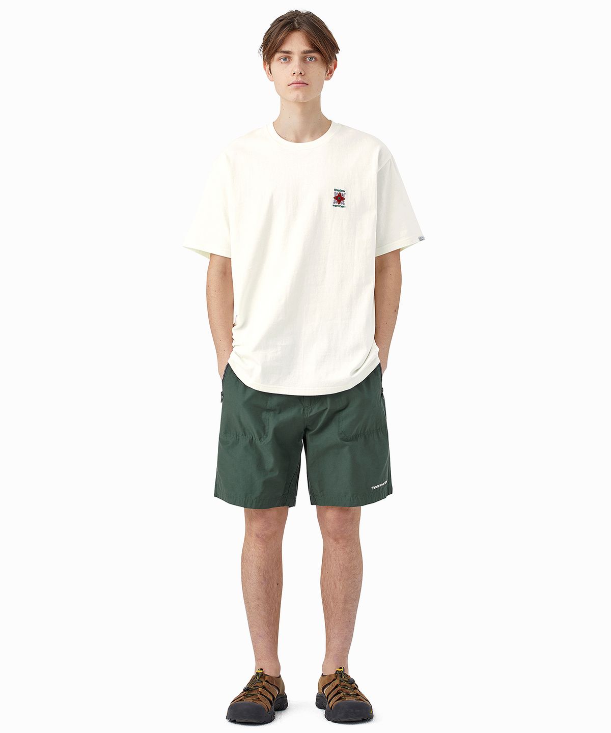 디스이즈네버댓(THISISNEVERTHAT) Snowflake Tee Off White