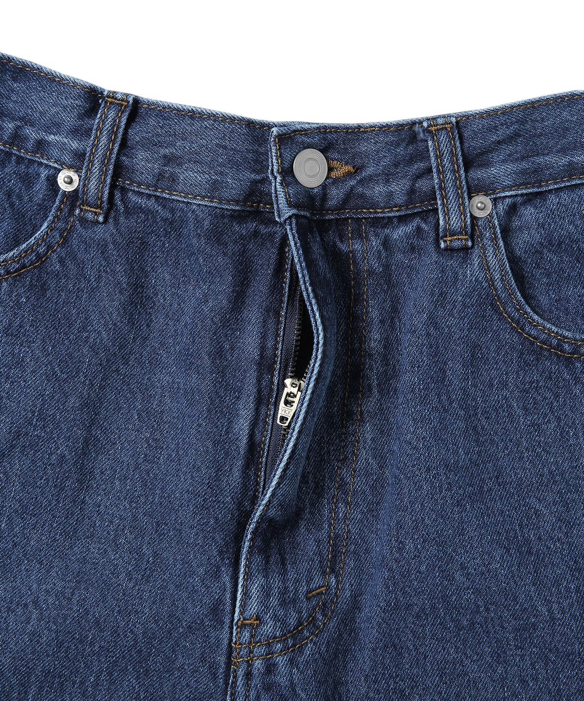 디스이즈네버댓(THISISNEVERTHAT) (SS22) Washed Denim Short - Blue