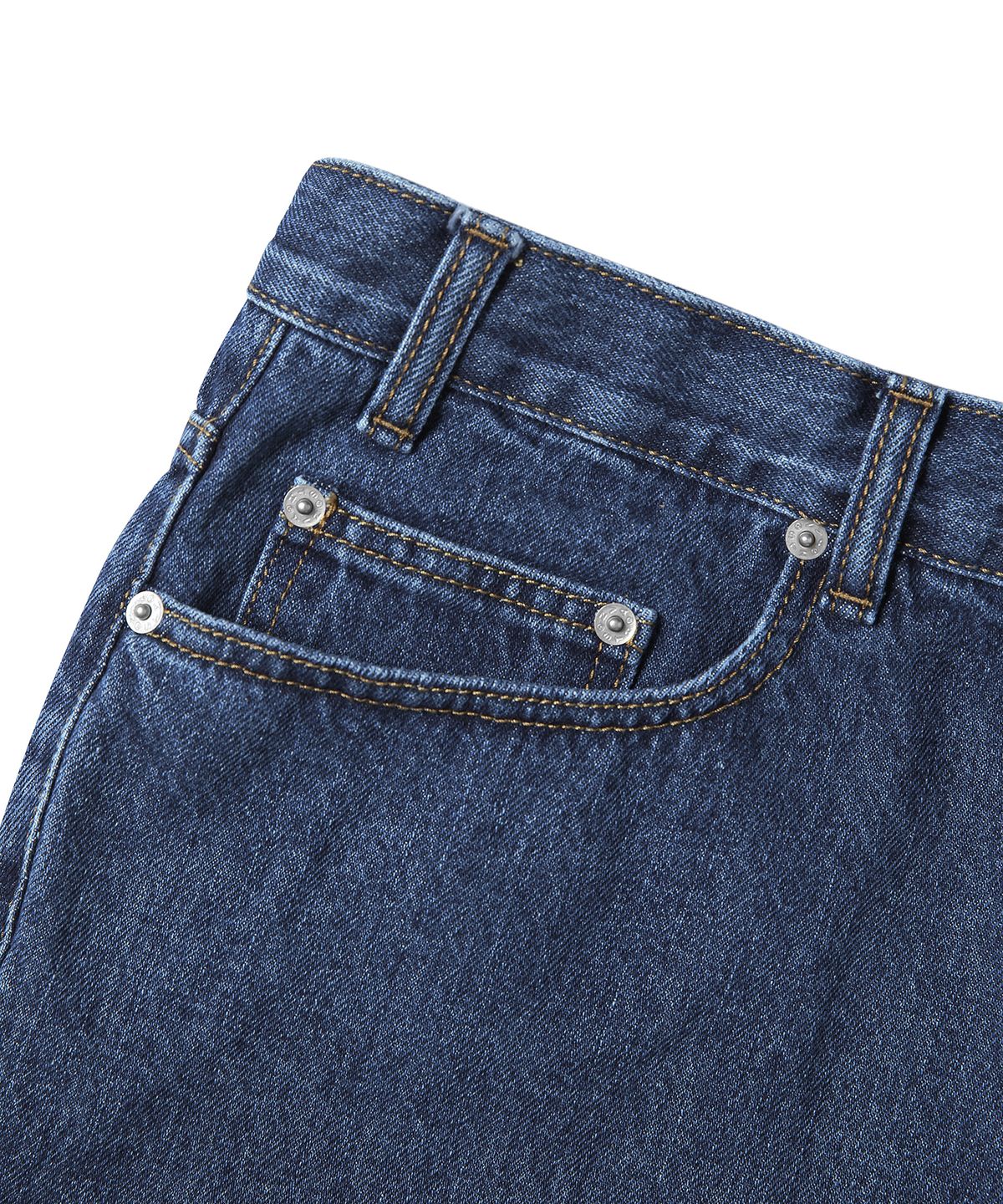디스이즈네버댓(THISISNEVERTHAT) (SS22) Washed Denim Short - Blue