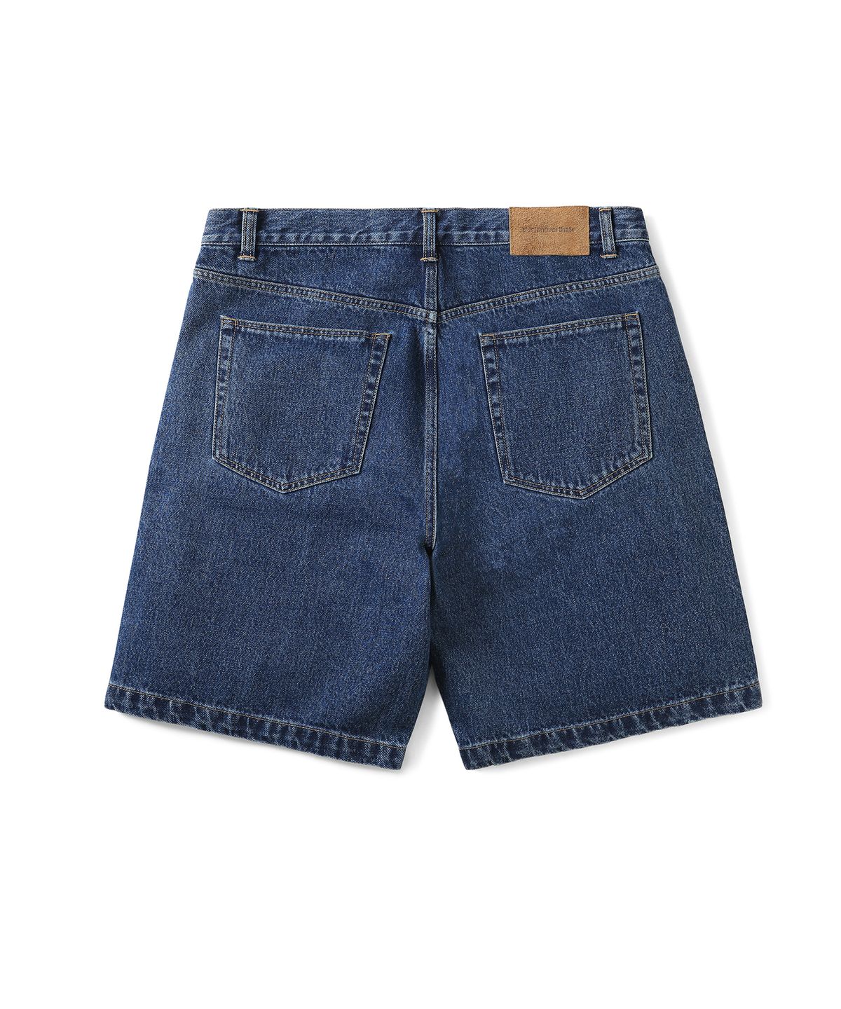 디스이즈네버댓(THISISNEVERTHAT) (SS22) Washed Denim Short - Blue