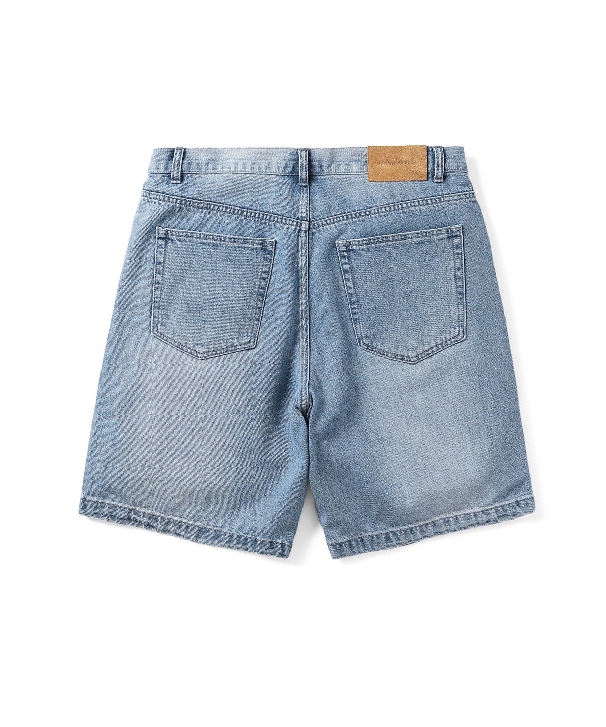 디스이즈네버댓(THISISNEVERTHAT) Washed Denim Short - Light Blue