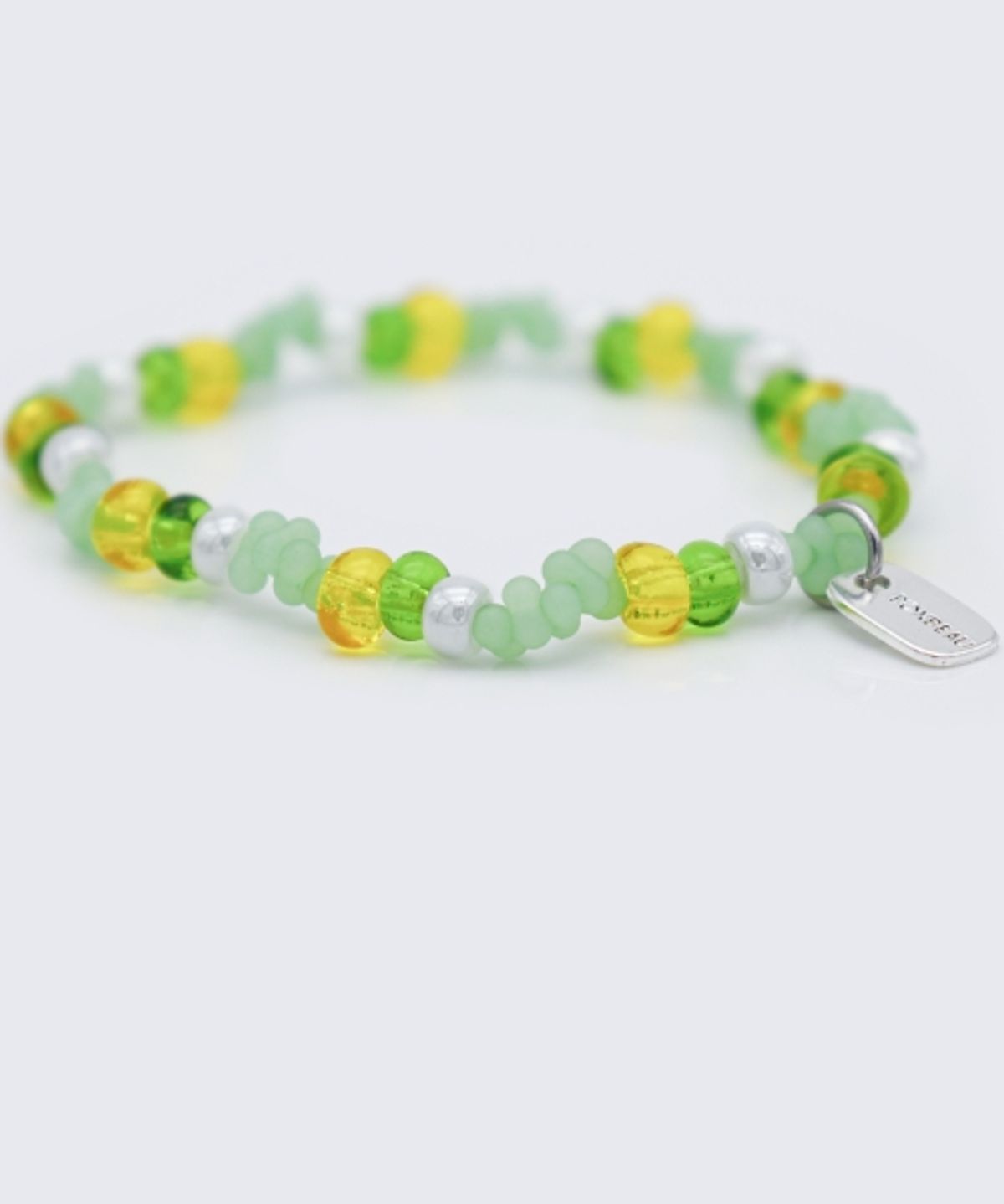 봉보(BONBEAU) Sentimental pastel peanut beads Bracelet 센티멘탈 파스텔 비즈 믹스 밴딩 팔찌