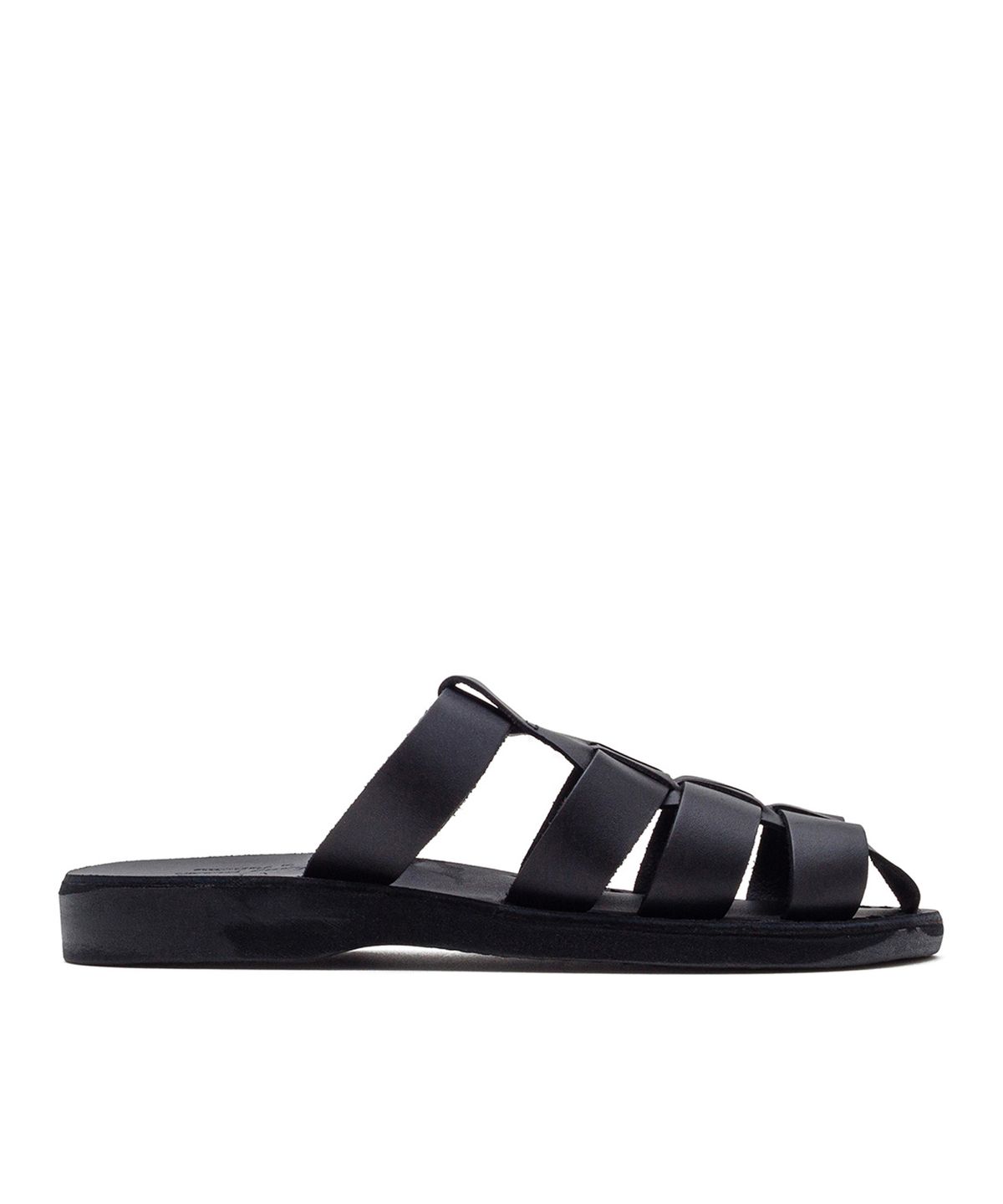 예루살렘 샌들(JERUSALEM SANDALS) 1063 MICHAEL SLIDE-BLACK (미카엘 슬라이드)