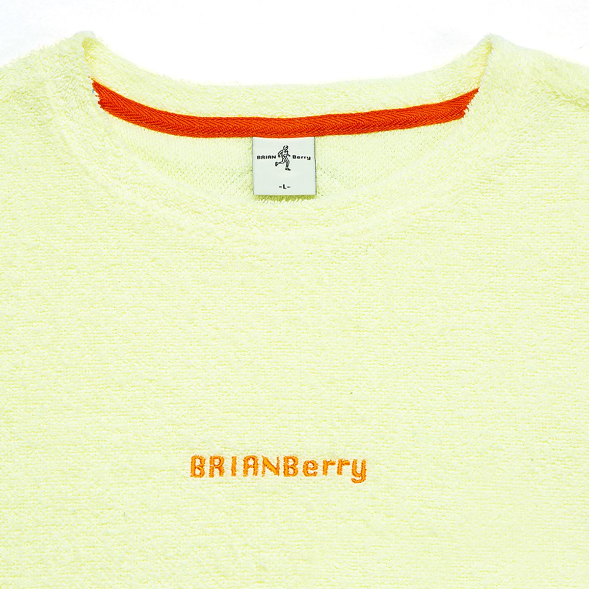 브라이언베리(BRIAN BERRY) HAPPY ROUND TEE_LEMON