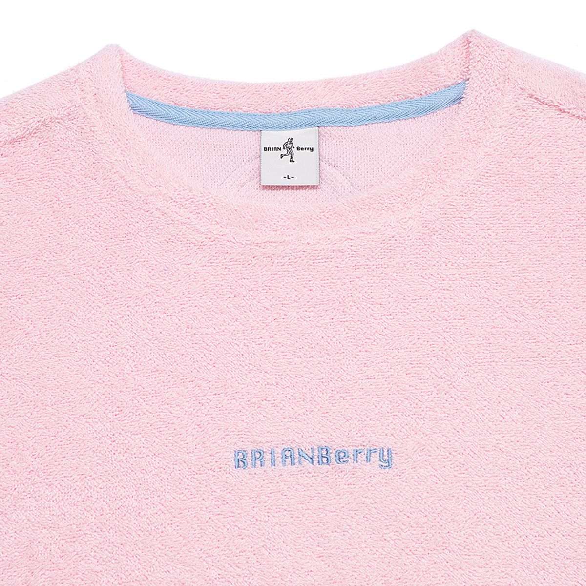 브라이언베리(BRIAN BERRY) HAPPY ROUND TEE_LIGHT PINK