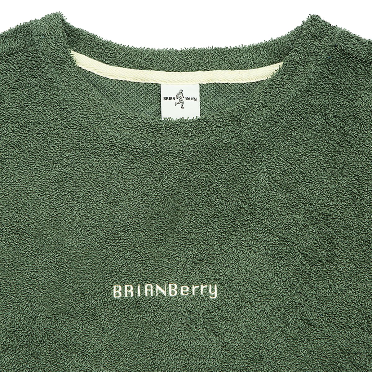 브라이언베리(BRIAN BERRY) HAPPY ROUND TEE_LIGHT KHAKI