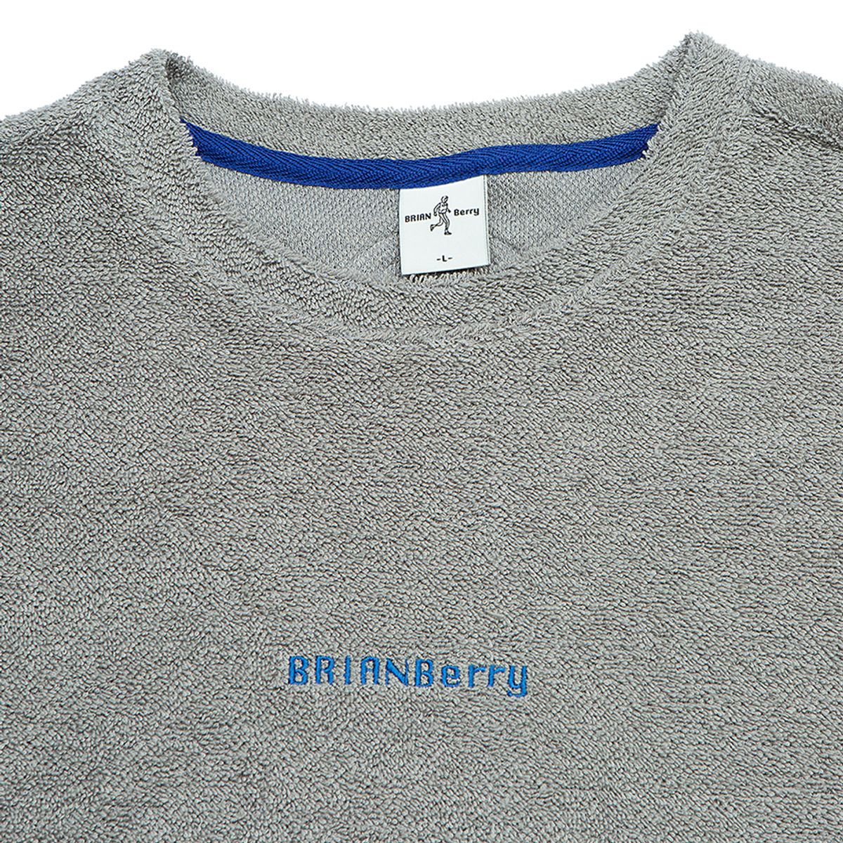 브라이언베리(BRIAN BERRY) HAPPY ROUND TEE_LIGHT GREY